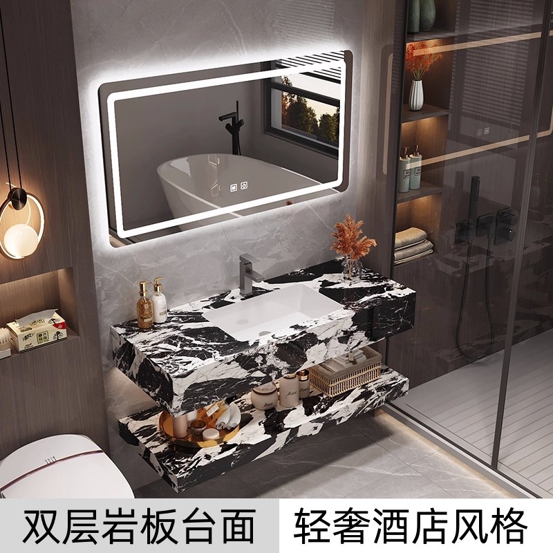 简约现代酒店洗手盆卫生间洗脸台