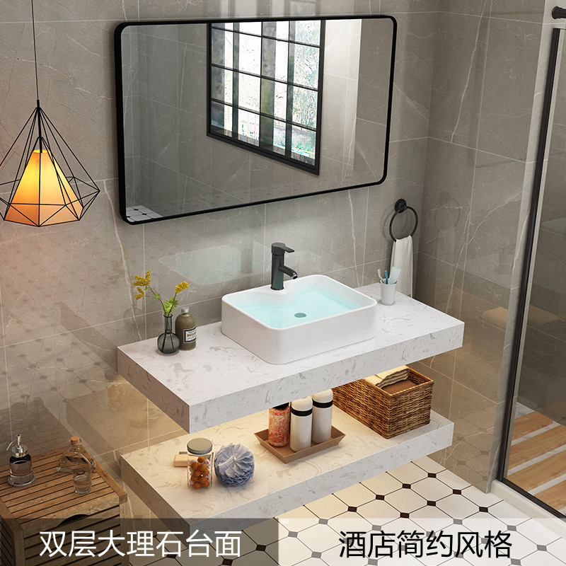 小户型大理石洗手盆酒店