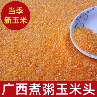 广西贵港玉米碎新货珍珠黄玉米头细小玉米糁渣粒农家粗粮玉米粥