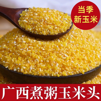 广西贵港玉米头玉米渣粒早餐煮粥