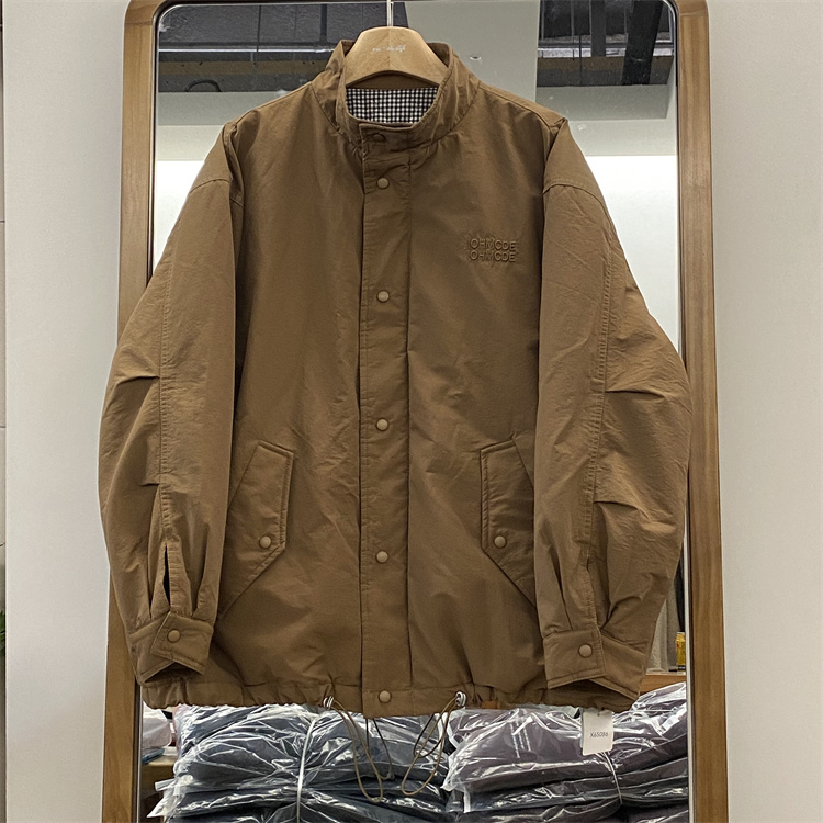 OU.SHAYIL韩版休闲棉刺绣棉服