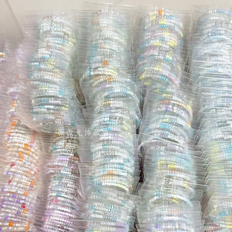 米珠手链独立包装手工diy图片
