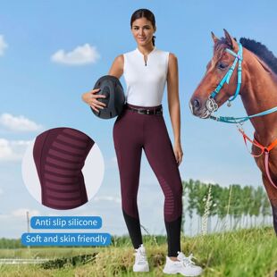 silicone anti slip pants 女士硅胶防滑骑马裤 riding Women