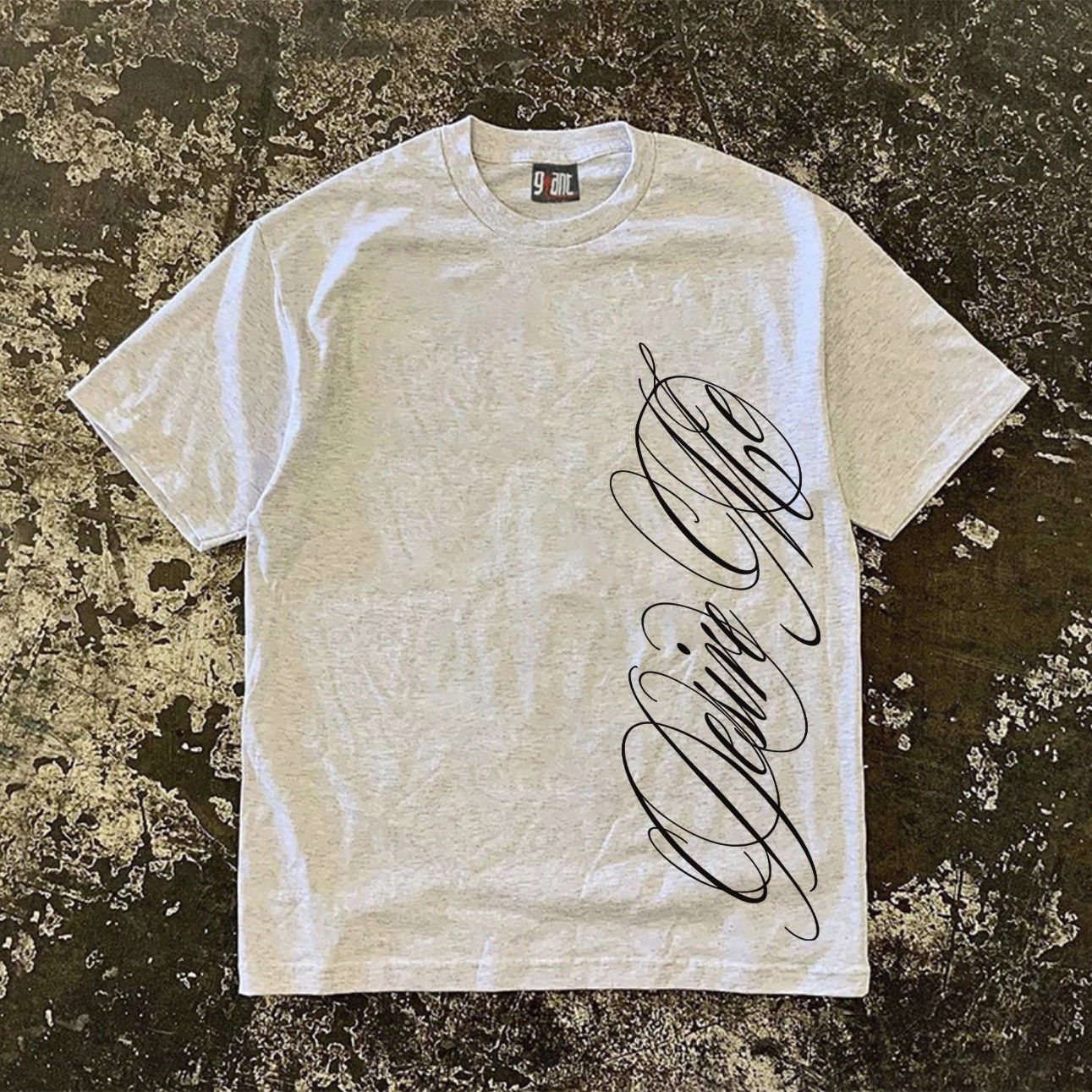thumbnail for Xiao Chen's story is more than 3A260 grams of double yarn cotton! American retro heavy couple woman loose short sleeve t-shirt men