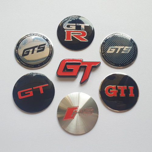 GTR车标IS赛5汽轮毂装饰