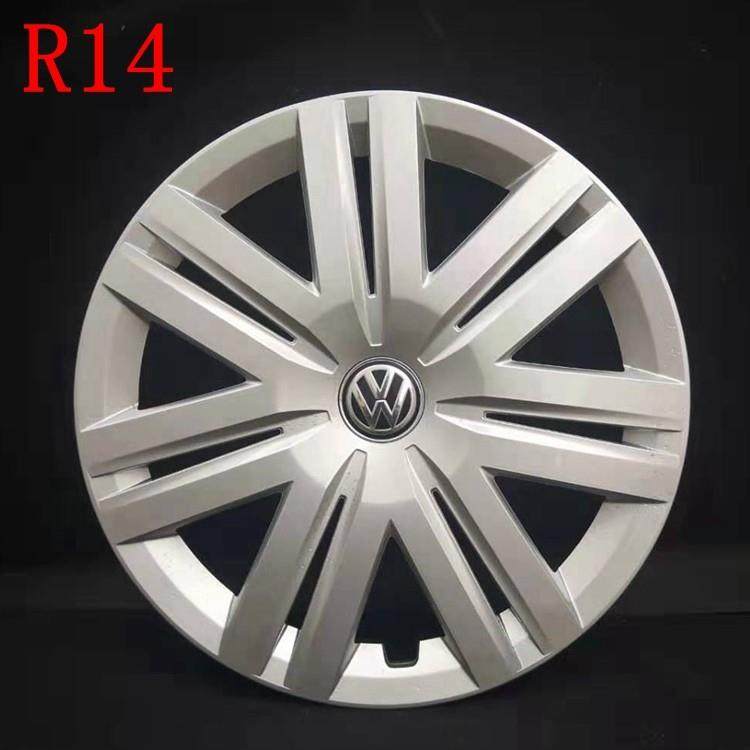 适用于大众11-16款新波罗POLO轮毂盖装饰盖 铁钢圈盖14寸改装通用