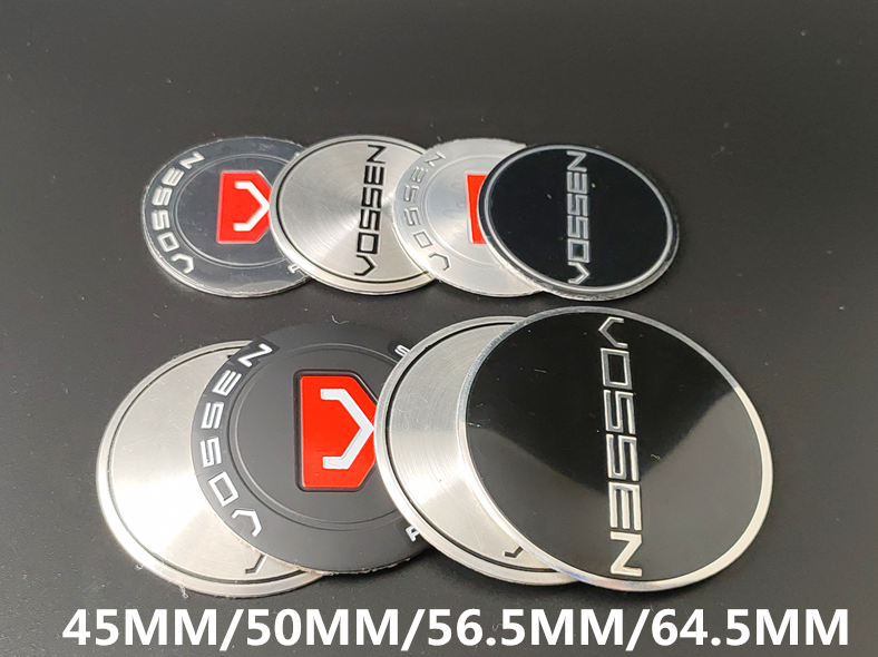 改装45MM56MM65MM沃森轮毂标VOSSEN轮毂盖标汽车中心盖贴轮毂贴