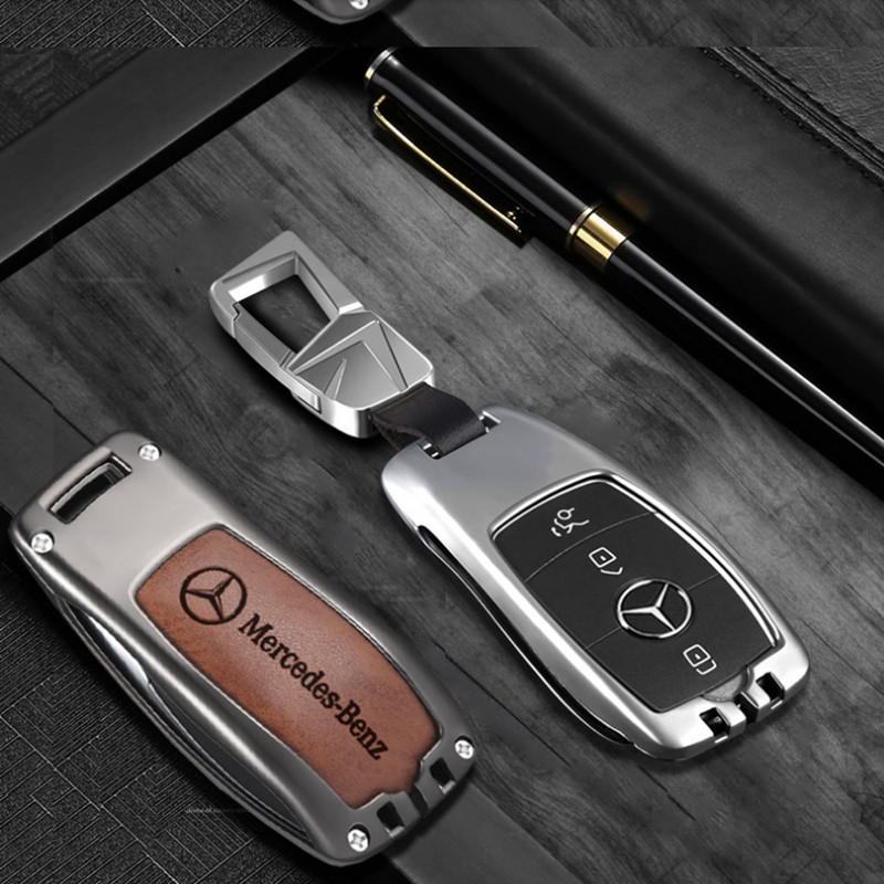 Benz新C级G500 G63 E300L  GLB300 GLC43 GLE53钥匙套钥匙扣壳