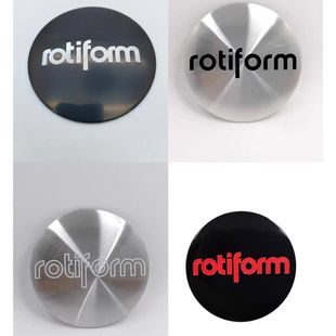ROTIFORM改装 饰车贴56.5MM弧形车标65MM 轮毂盖标贴45MM铝合金装