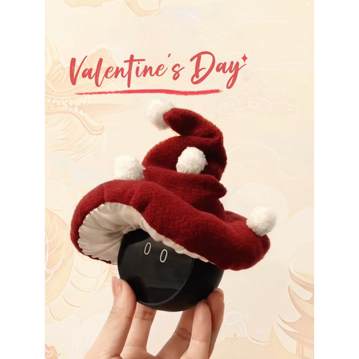 蔚来nomi帽子圣诞新年帽手工帽et7es6es8ec6ec7头饰et5装饰品手工