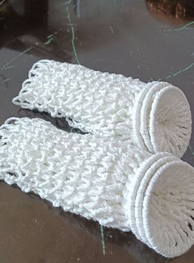 台球网芯桌球白色网兜网袋台接轨道滑道棉质接球高密粗棉网袋配件