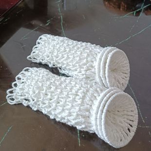 台球网芯桌球白色网兜网袋台接轨道滑道棉质接球高密粗棉网袋配件