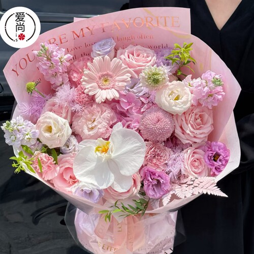 烫金包装牛皮纸鲜花花束包花纸