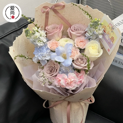 手撕东巴纸花瓣复古手工肌理纸