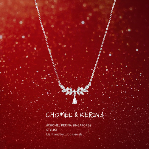 小王子联名款；月桂女神纯银项链