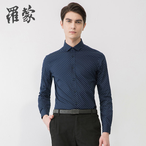 罗蒙 男式衬衫 天猫优惠券折后￥69包邮（￥119-50）多款可选