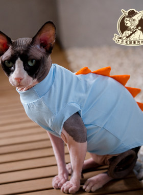 无毛猫事务所无毛猫衣服夏季背心