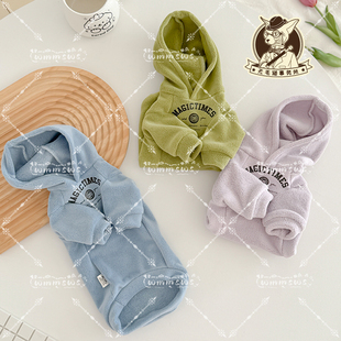 25年冬季 连帽卫衣 无毛猫德文宠物猫咪加厚加绒双面奥粒绒保暖长袖