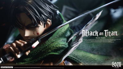 【清水模玩】先行Game Over Studio利威尔·阿克曼Levi Ackerman