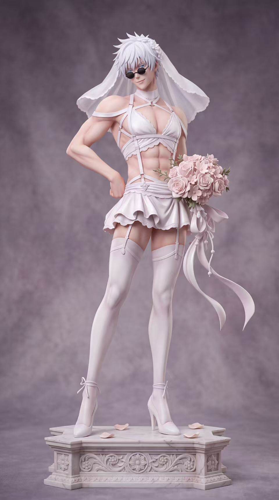 【清水模玩】GY-Studio 花嫁·五条悟 限量雕像手办 定金图片