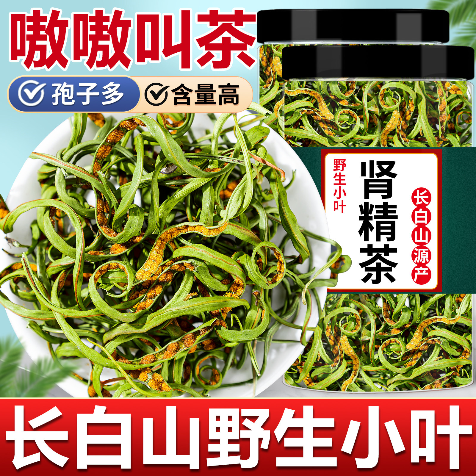 肾精草长白山东北干石韦养生神经草黄金草茶伟肾正品野嗷嗷叫泡茶