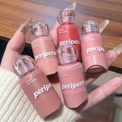 韩国PERIPERA液体腮红小奶瓶