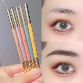 thyra昙雅旋转双头精细眉笔防水汗持久自然不脱色不晕染易上色