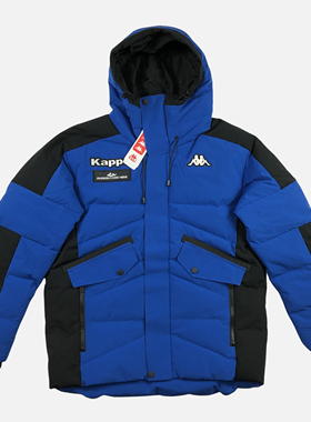 清仓M码KAPPA/卡帕/男士羽绒服加厚保暖休闲防寒服K0B72YY10A