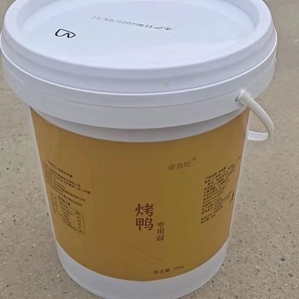 烤鸭酱甜面酱商用大桶装老北京炸酱面烤鸭炸串烧烤家用专用手抓饼