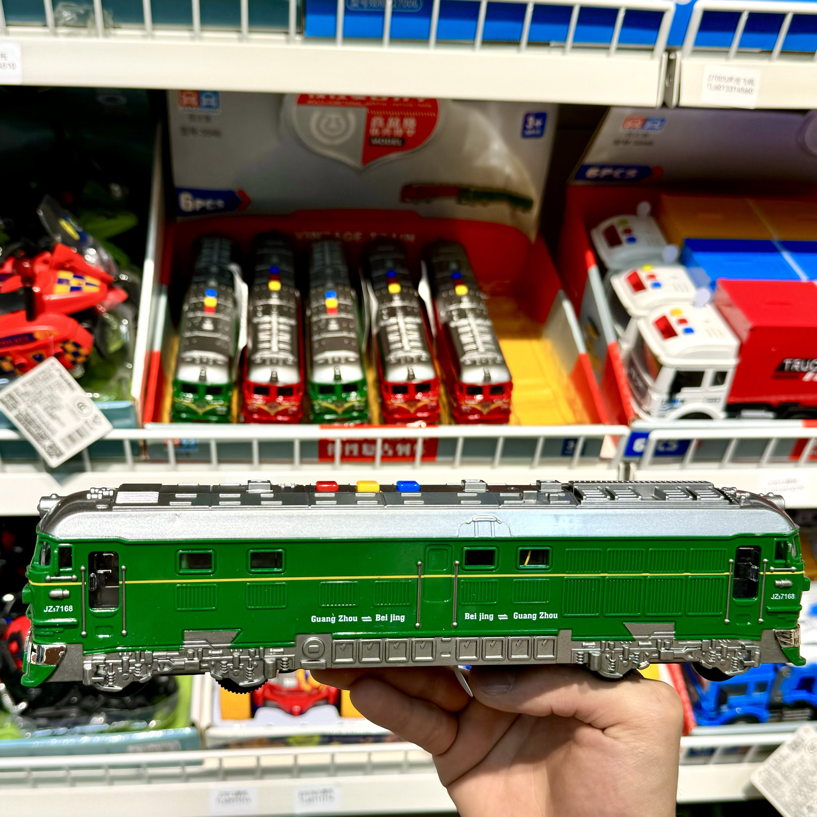 绿皮火车玩具和谐号儿童男孩仿真动车模型宝宝益智火车轨道1-3岁