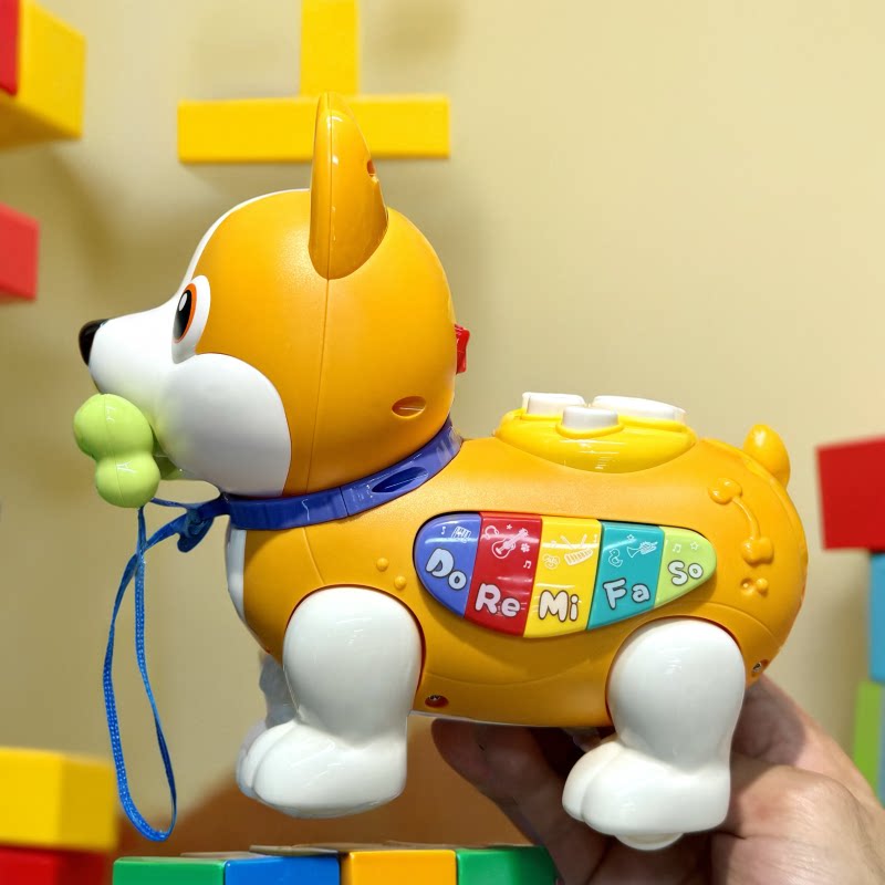 儿童早教益智玩具狗狗故事机会叫唱歌跳舞音乐灯光宝宝1-3岁礼物