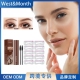 印章眉粉 West Month 补发际线填充发际线修饰眉形自然不晕染眉