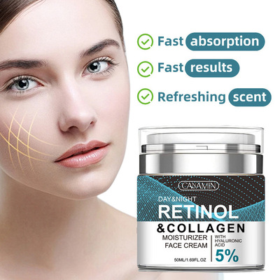 跨境爆款视黄醇胶原蛋白面霜 RETINOL，COLLAGEN FACIAL CREAM