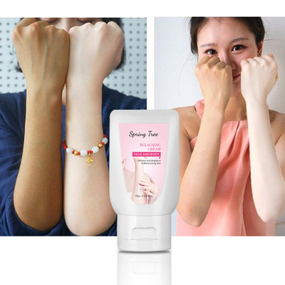 外贸跨境Instant whitening cream白霜提亮修护清爽persistent