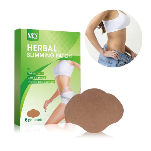 跨境外销新品  slimming patch 艾草艾灸肚 艾草贴懒人大肚贴
