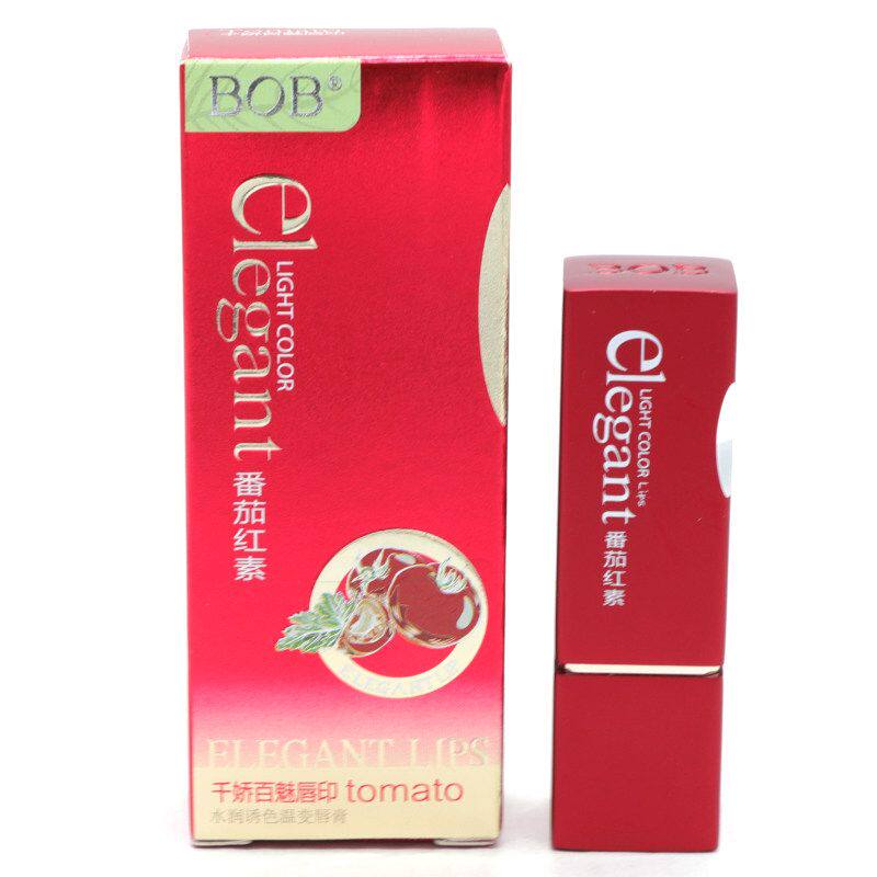 BOB千娇百媚唇印持久温变口红唇膏女保湿滋润番茄红萝卜不脱色女