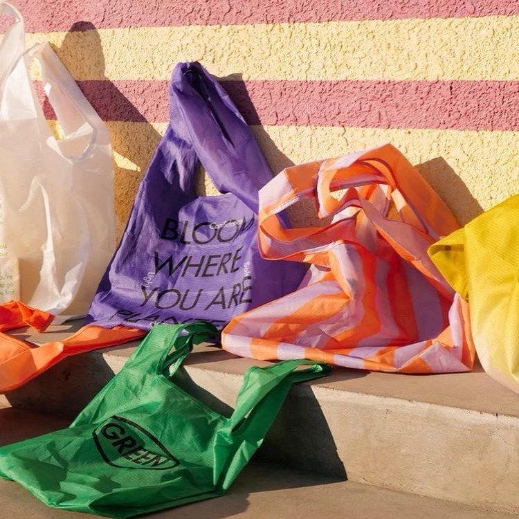 vm香草山折叠购物袋原创设计