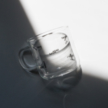 VM原创设计耐热玻璃杯马克杯早餐高硼硅水杯果汁杯ins