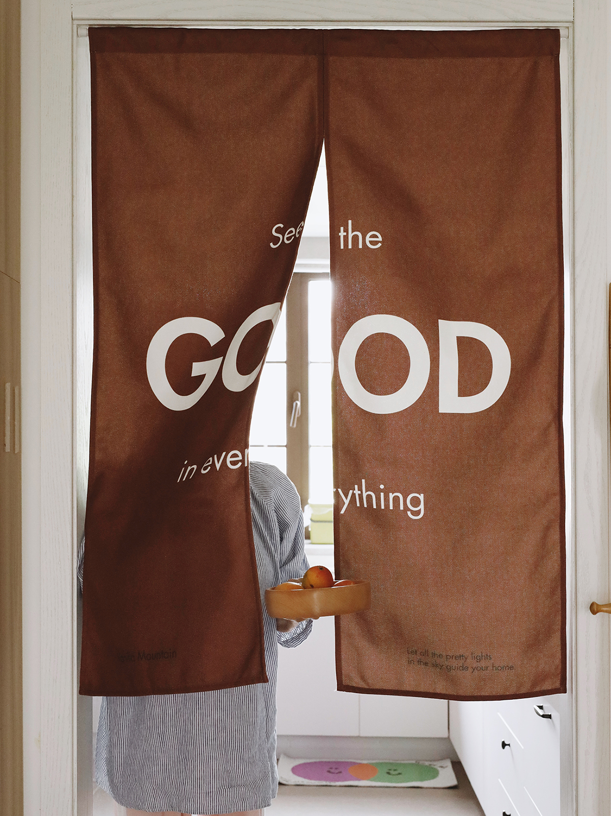 vm香草山原创设计免打孔门帘