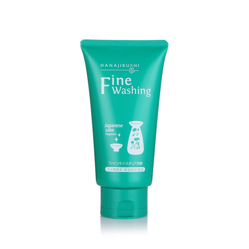 日本进口花印清酒洗面乳细肤女男学生专用控油清洁毛孔补水保湿