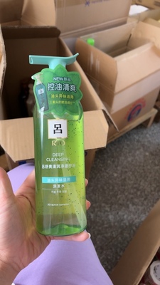 处理限使用日期28年6月绿吕舒爽清润净澈控油洗发水