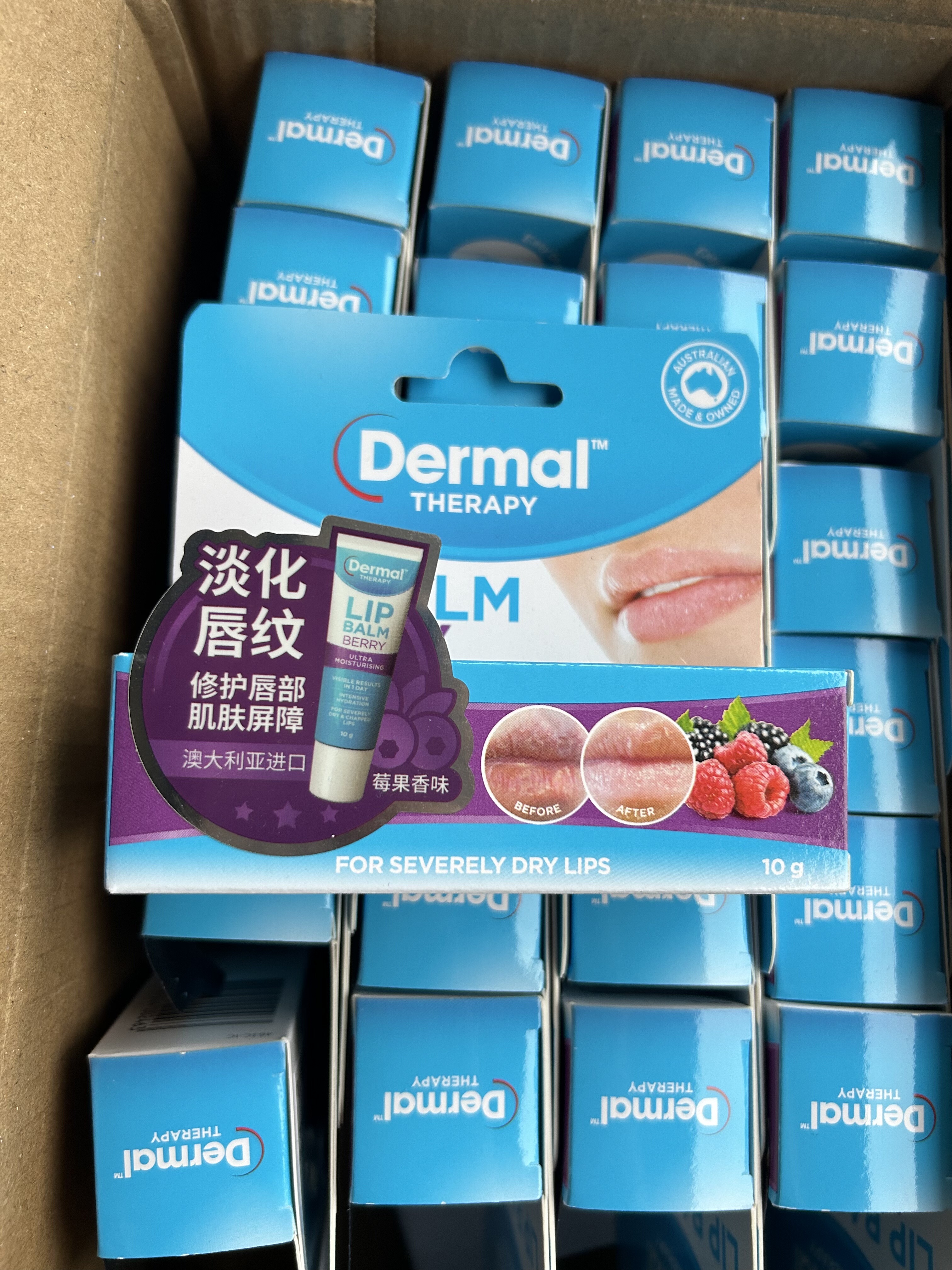 Dermal THERAPY 乐慕康莓果润唇膏10g