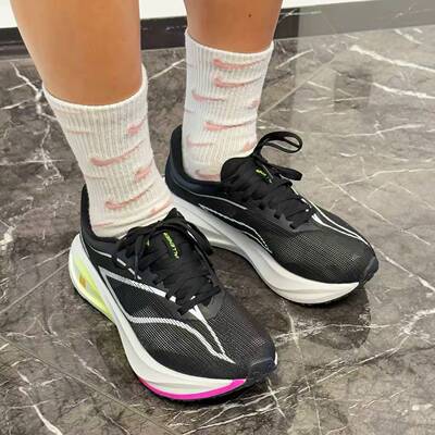 飞电5C超轻碳板跑鞋春季回弹竞速跑步鞋儿童防滑减震透气运动鞋男