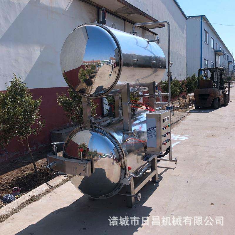 全自动杀菌锅设备商用真空包装鸭蛋杀菌锅水浴式双层杀菌锅