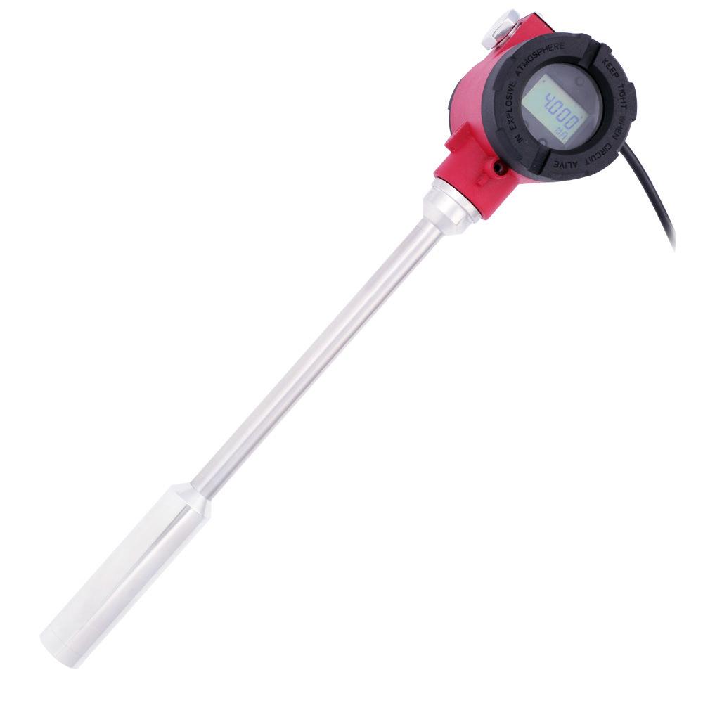 供应直杆插入式液位变送器工业现场测量液位变送器LCD显示表头