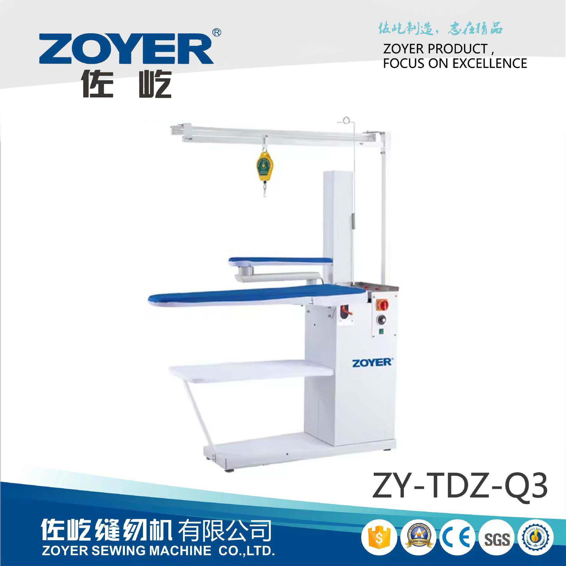 ZY-TDZ-Q3琴式吸风烫台衣服布料熨烫台服装厂工业用(无熨斗)