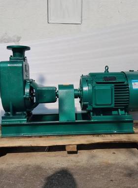 惠州沃德分体铸铁自吸污水泵80ZX40-22-5.5冷却液污水循环自吸泵