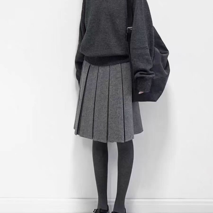 LINHOUSE林子家通勤针织上衣女