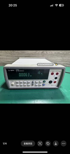 二手安捷伦34405A万用表