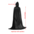 Black Gold Velvet Grim Reaper Cloak 1.5m